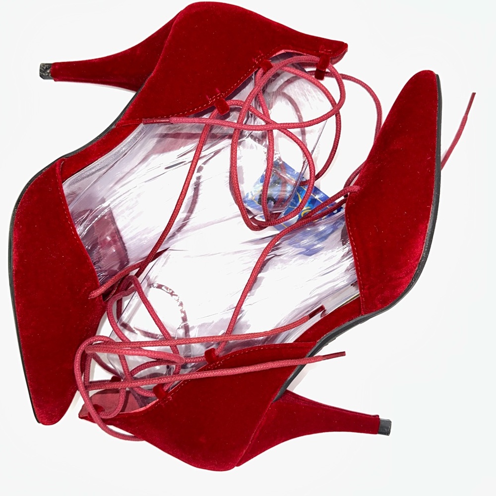 It's OK Red Velvet shoes Sz 7M